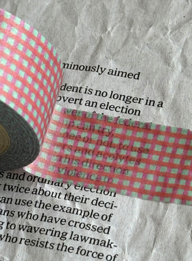 【整卷/分装】格子总有万千种每个都想要 jazzornot jazz bar胶带