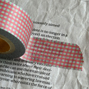 整卷 jazz 分装 jazzornot bar胶带 格子总有万千种每个都想要