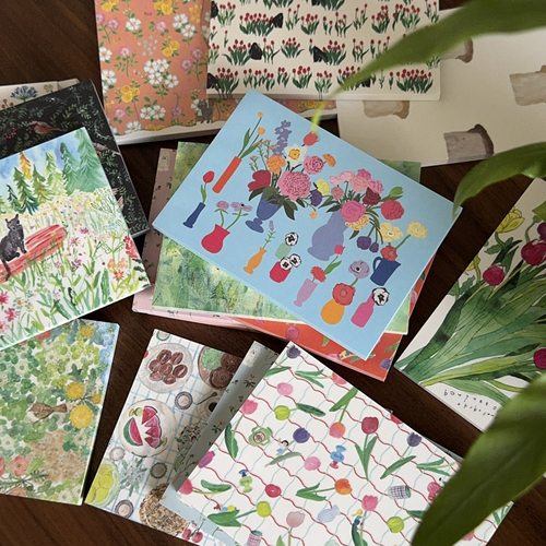 浮光分装 Papermessage 花花草草小动物的便签/素材纸 非常好看