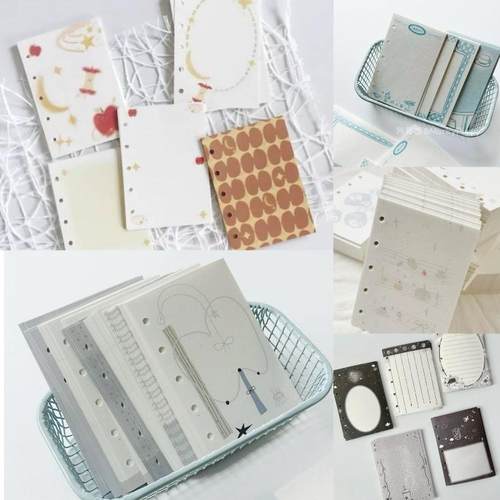 浮光分装 MarkyPuppy m5/a7内页 手绘风苹果手帐活页内页