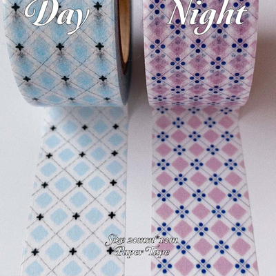 韩国简约ins风基础手帐胶带