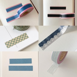 【整卷/分装】韩国popo factory 波点菱格条纹 基础的合集