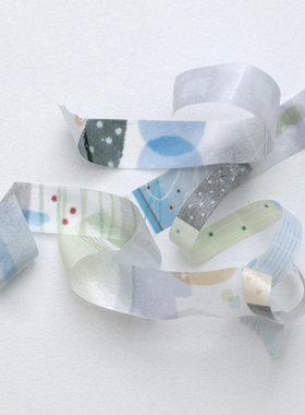 浮光分装    韩国202hosil _memory&pattern 基础手帐胶带