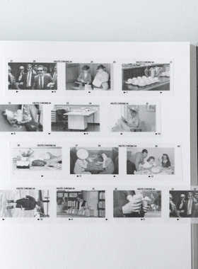 【整卷/分装】202_hosil Vintage film-black 韩系简约图片胶带