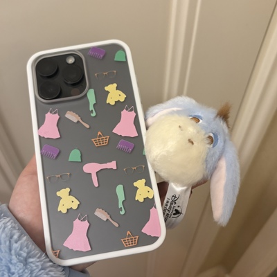 AnotherHill原创彩色磨砂手机壳有挂绳孔