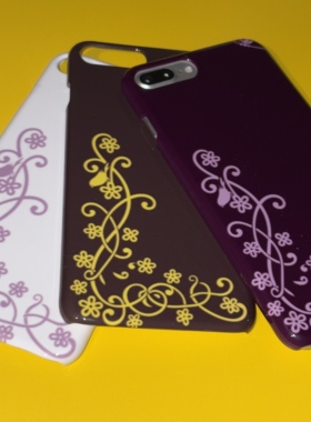 AnotherHill 原创古早藤蔓缠绕半包菲林手机壳