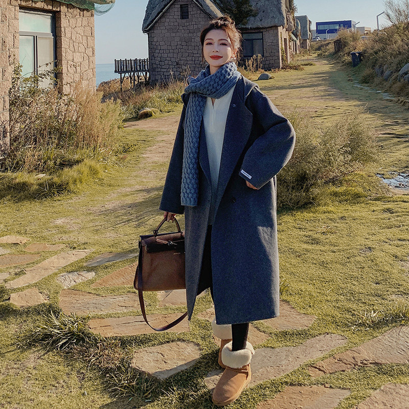 现货2022新款连帽双面呢2233P260控368,女装毛呢外套,浙宝268（原浙宝222）