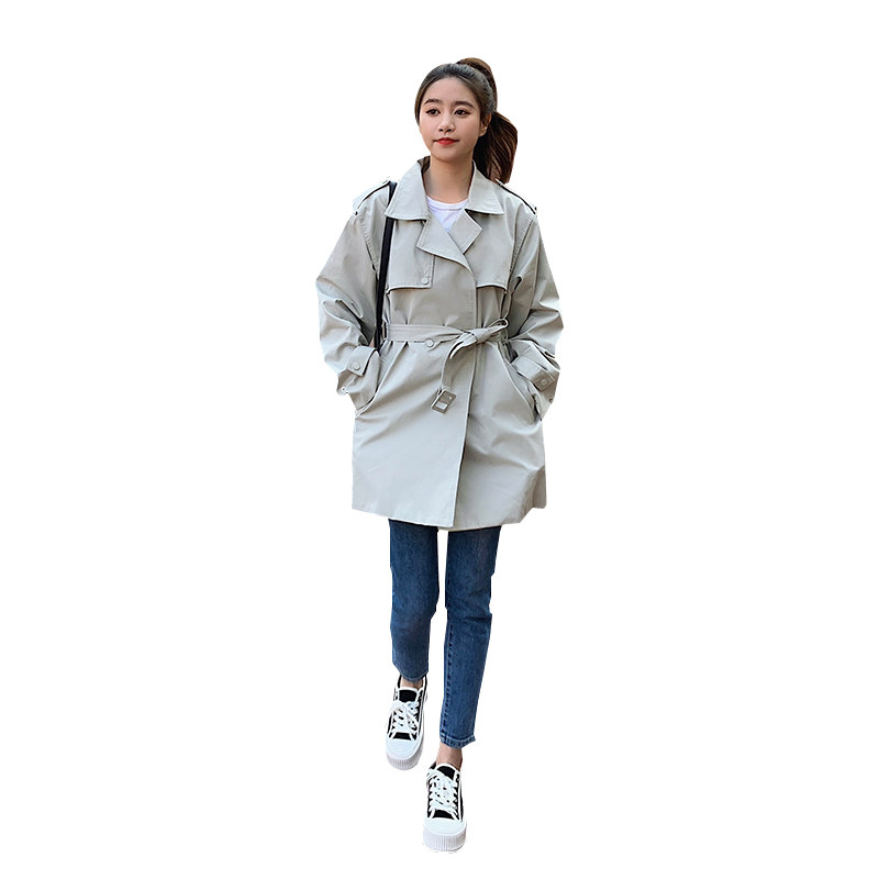 现货2023新款短款小风衣2206P135控188,女装风衣,浙宝268（原浙宝222）
