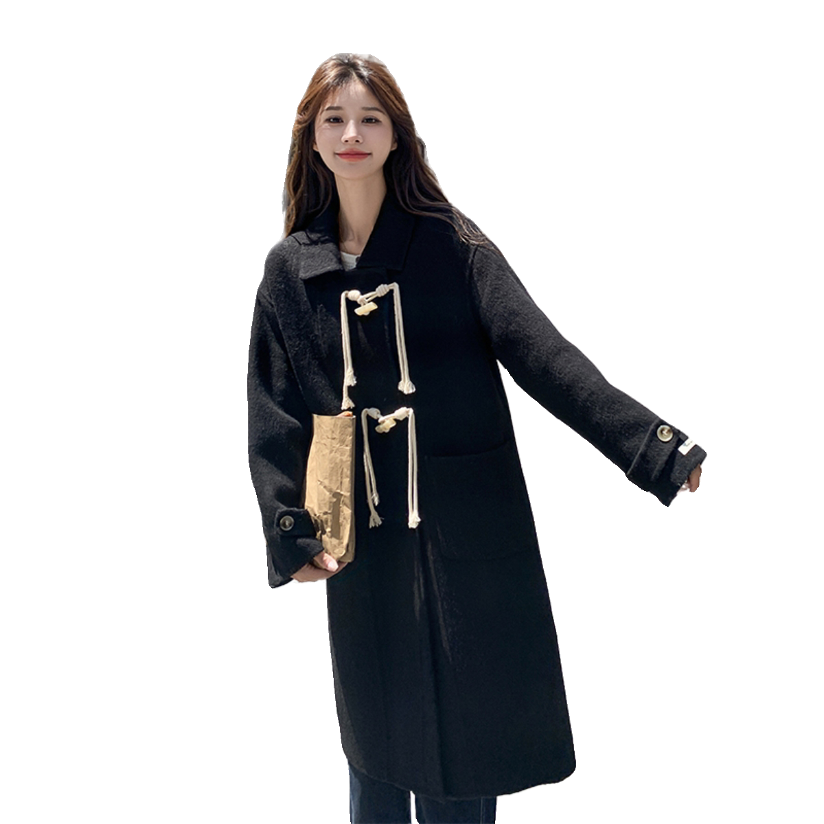 2023新款牛角扣2387-P290控388+,女装毛呢外套,浙宝268（原浙宝222）
