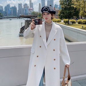 2023新款呢大衣两色呢大衣2370-P260-控358+，女装毛呢外套，浙宝268（原浙宝222）