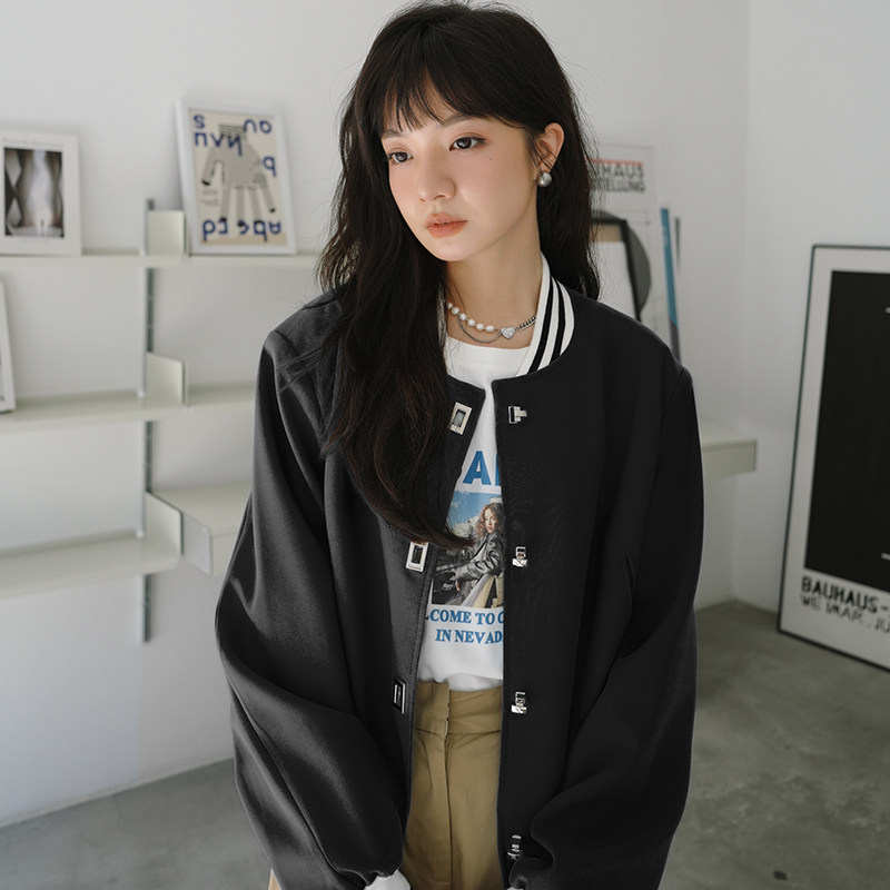 现货2023新款两色棒球服2226P125控178,女装短外套,浙宝268（原浙宝222）