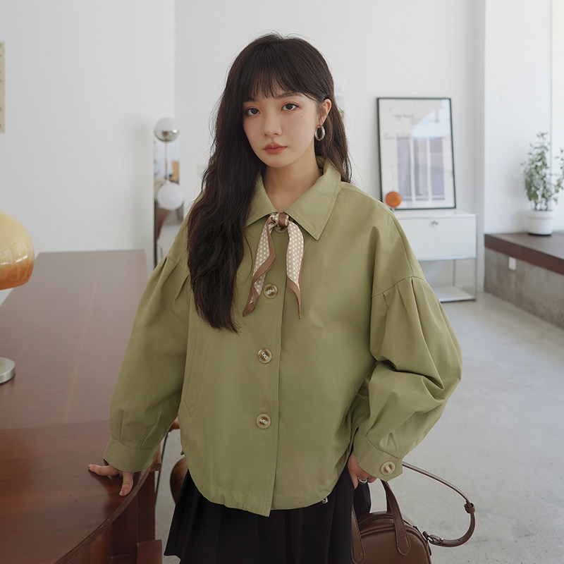 现货2022新款小外套两色2223P100控148图片