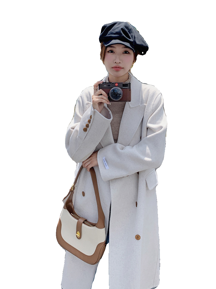 2023新款呢大衣两色呢大衣2370-P260-控358+,女装毛呢外套,浙宝268（原浙宝222）