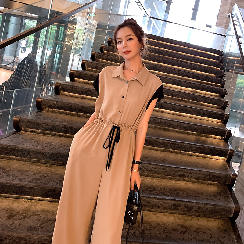 现货！2023新款拼接连体裤2053+,女装连衣裙,浙宝268（原浙宝222）