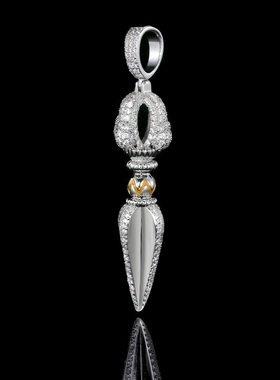 ybs男女铜珐琅工艺吊坠保佑