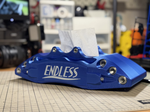 ENDLESS卡钳纸巾盒创意模型纸巾盒复刻 刹车卡钳纸巾盒