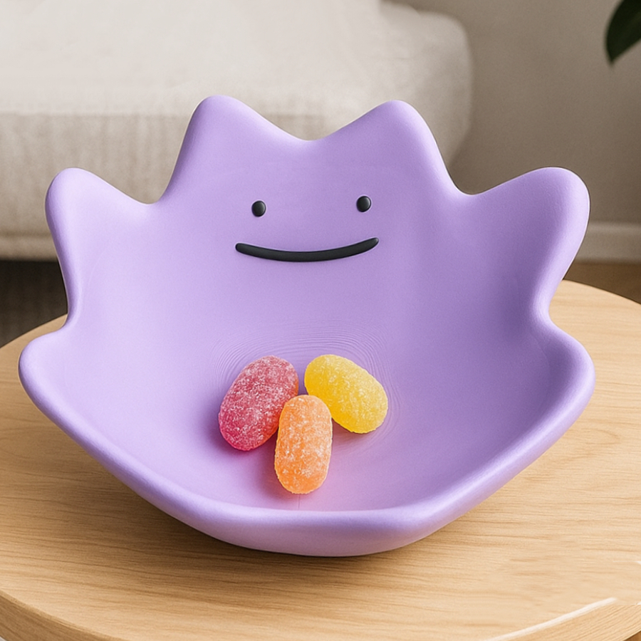 百变创意搞怪百变怪收纳盘摆件桌面小巧卡通可爱抽象小怪兽