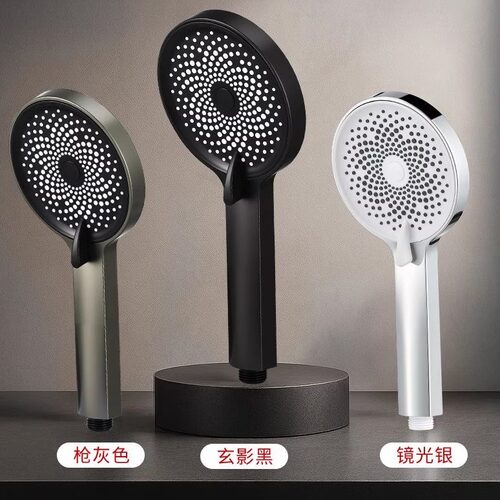 德国粗孔花洒喷头淋浴家用浴室洗澡神器防堵节水手持淋雨喷头