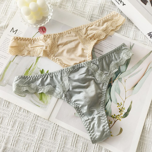 欧美性感丁字裤女低腰无痕透气