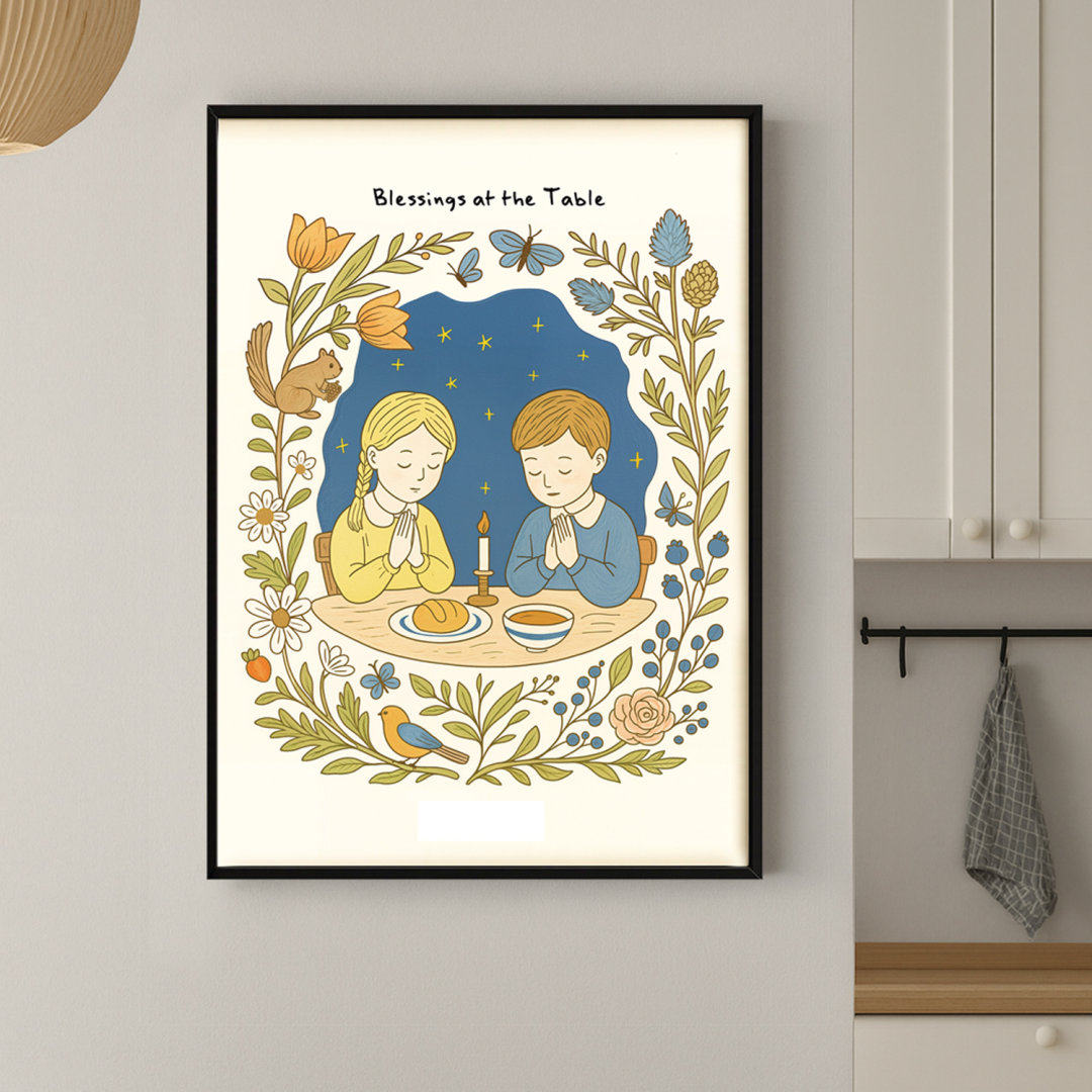 Blessings at the Table 餐厅装饰画