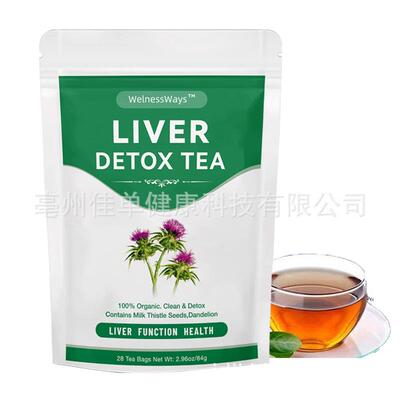 袋泡茶liver tea deto organic for fatty liver Cleanse Det样品