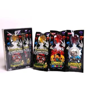 Internet celebrity candy luminous skull lollipop骷髅头棒棒糖