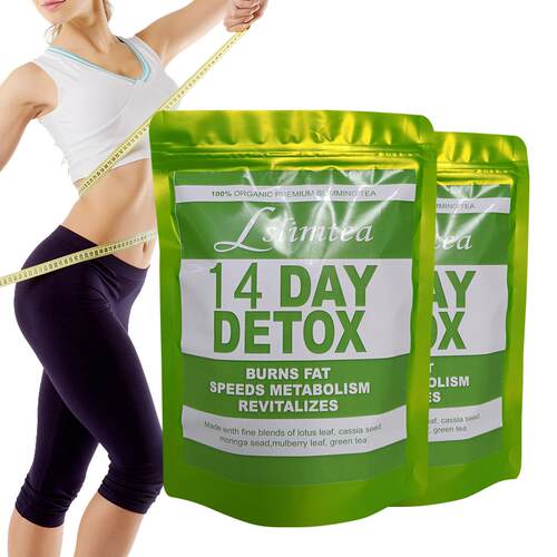 14day slim tea bag skinny Flat belly organic weight loss样品