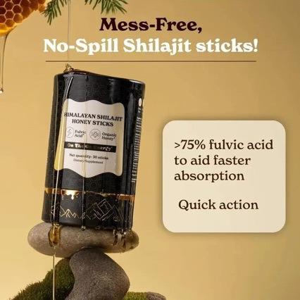 源头现货热卖喜来芝蜂蜜棒 Shilajit Honey sticks跨境样品