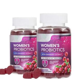 女性益生菌软糖Women's Probiotic Gummies跨境爆款工厂支持O样品