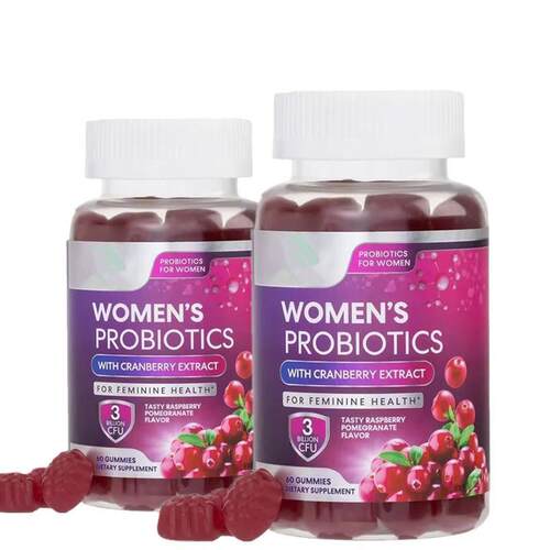 女性益生菌软糖Women's Probiotic Gummies跨境爆款工厂支持O样品