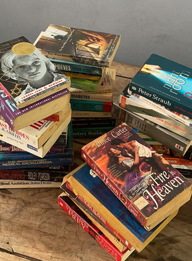 装饰英文书旧书创意摆件家居咖啡馆饰品拍照背景道具老旧古董真书