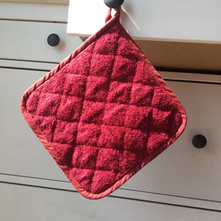 出口货纯棉竹纤维微波炉烤箱隔热垫厨房防烫垫锅垫全棉杯垫餐桌垫