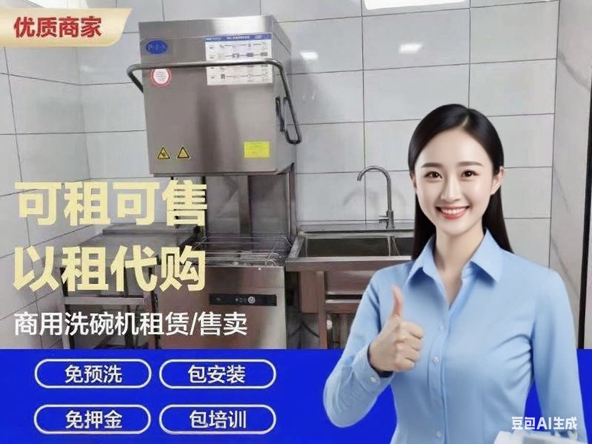 租赁洗碗机商用饭店餐厅火锅小型韩国进口全自动酒店食堂洗碟刷
