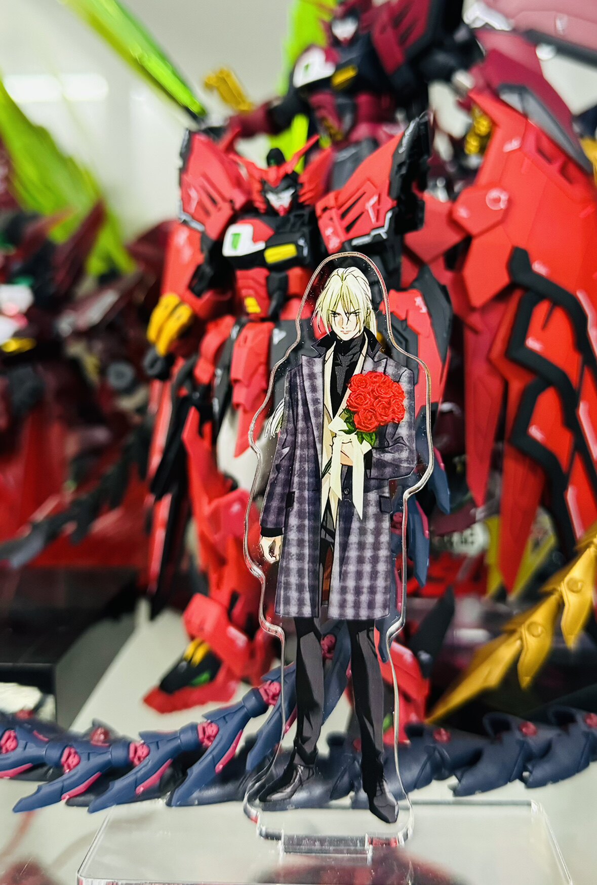 高达w 萨古斯  大舅子 艾比安 圣诞特别版 10cm高度  可搭配rg mg