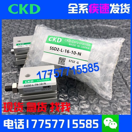 CKD氣缸SSD2-L-16-5-10-15-20-25-35-35-40-T0H-3-5-R-H-D-N-W1