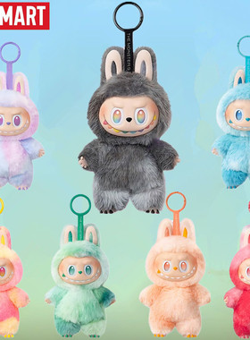 【官方正品】POP MART/泡泡玛特LABUBU前方高能三代搪胶挂件盲盒