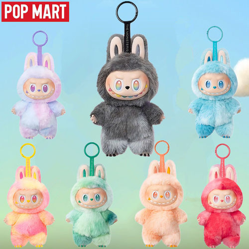 泡泡玛特LABUBU三代搪胶盲盒