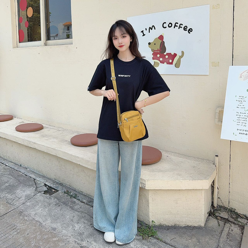 帆布包女斜挎小包轻便多层尼龙布妈妈包简约休闲单肩包散步手机包,箱包皮具/热销女包/男包,通用款女包,淘宝优惠券,粉丝福利购,淘宝优惠卷