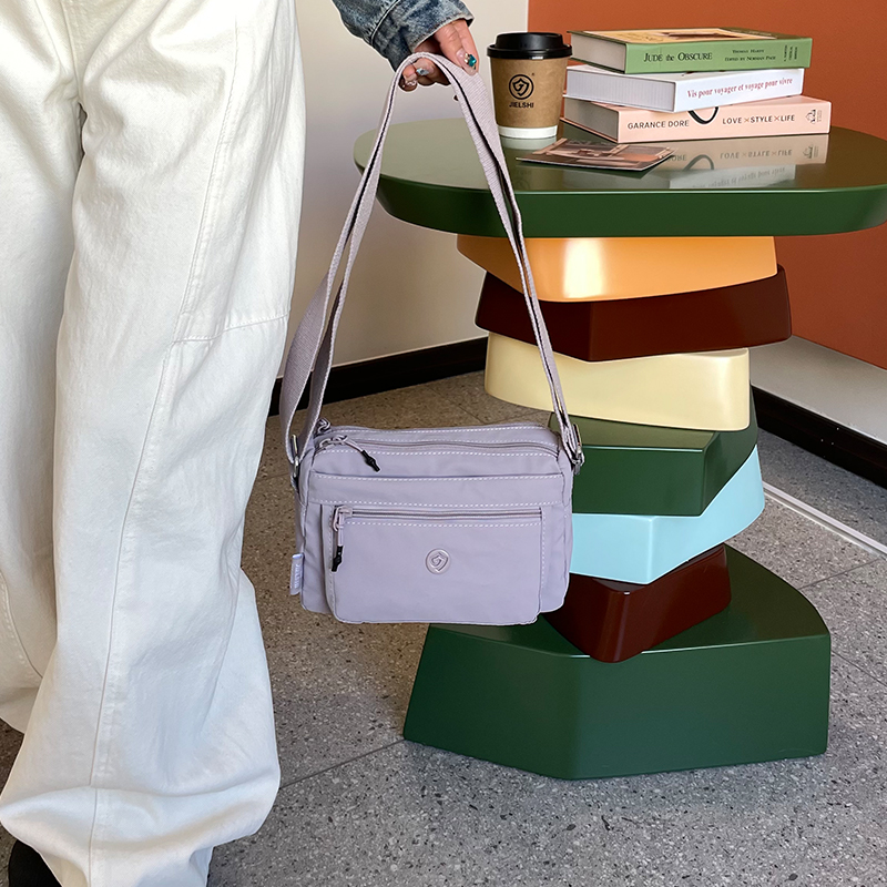 牛津布包百搭单肩包休闲通勤包