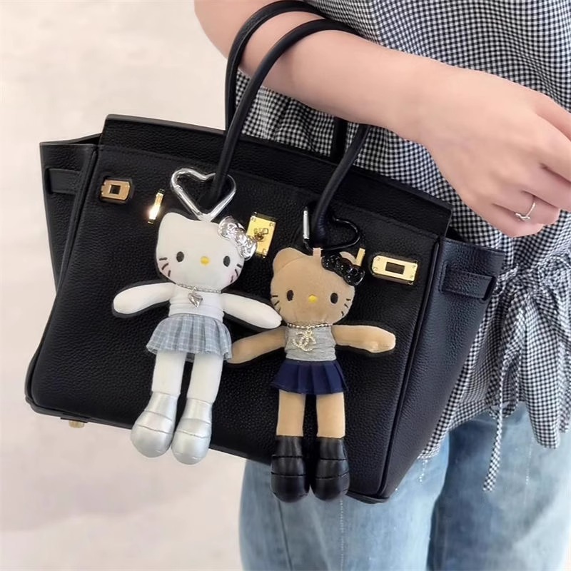 长腿kitty猫公仔挂件挂饰