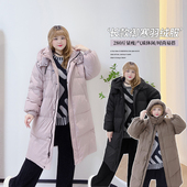 松弛感降温保暖肉嘟嘟 胖mm连帽大被子羽绒服 冬装 胖莹莹大码 女装