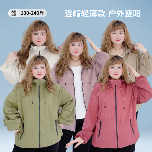 多巴胺显瘦休闲宽松遮阳连帽外套