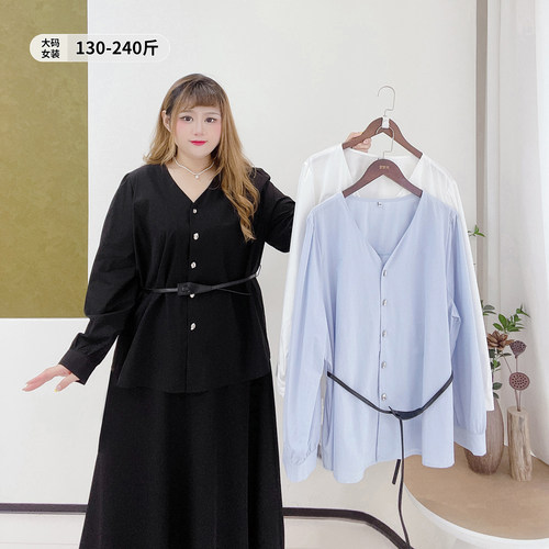 休闲风设计感收腰显瘦百搭衬衫