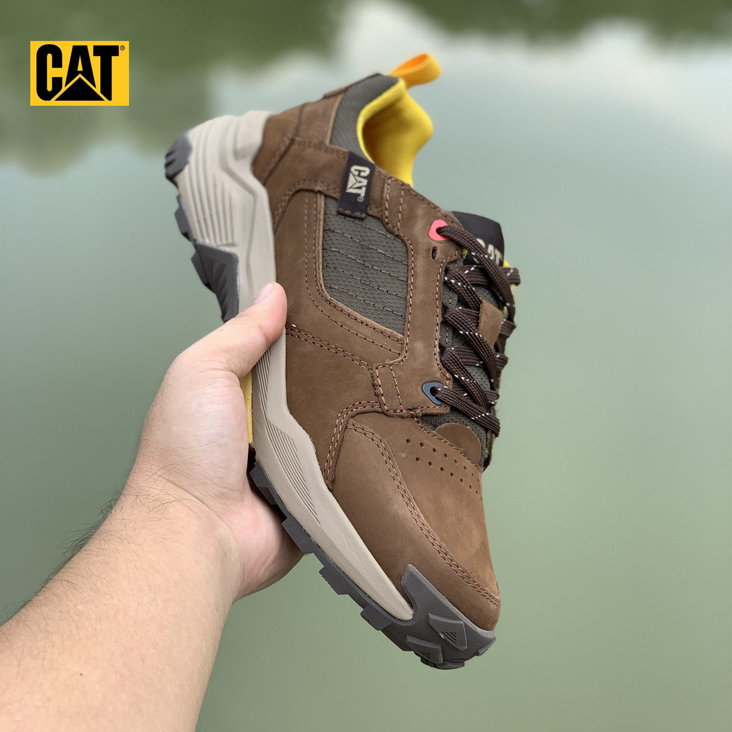 CAT卡特男鞋新款休闲鞋商场同款