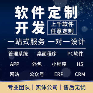 软件开发定制小程序网页网站公众号开发制作手机APP系统定制开发