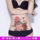 牡丹花防水女款 持久性感腿大图古装 写真后背肚子纹身贴遮盖妊娠纹