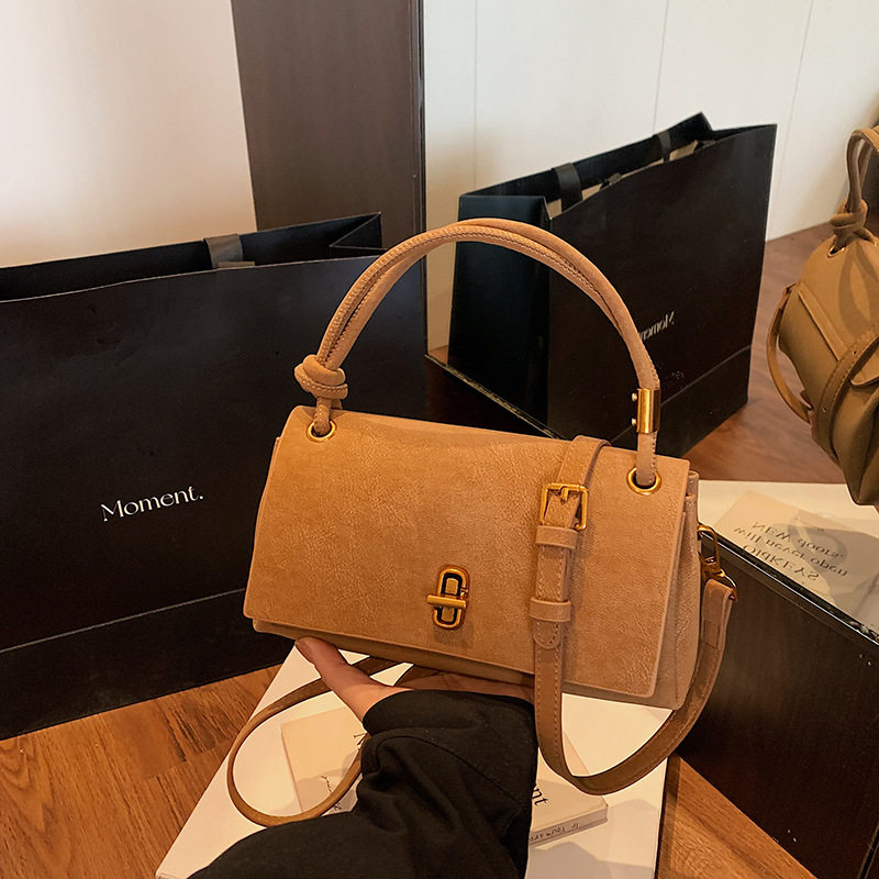 高级感磨砂手提枕头小包包女2026新款复古气质百搭通勤单肩斜挎包,箱包皮具/热销女包/男包,单肩包,淘宝优惠券,粉丝福利购,淘宝优惠卷