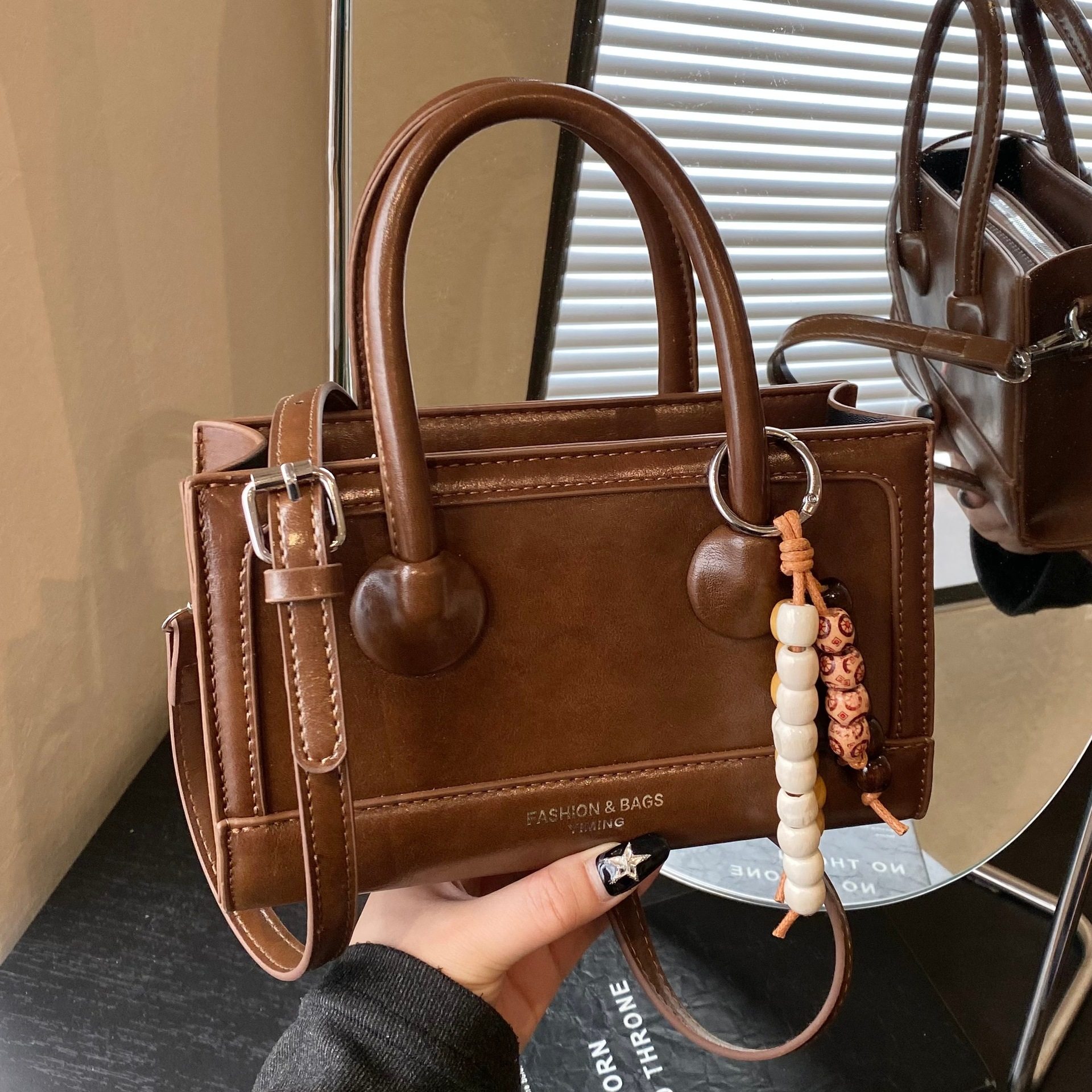 高级感包包女式2026新款潮春季时尚手提包休闲百搭单肩斜挎小方包,箱包皮具/热销女包/男包,腋下包,淘宝优惠券,粉丝福利购,淘宝优惠卷