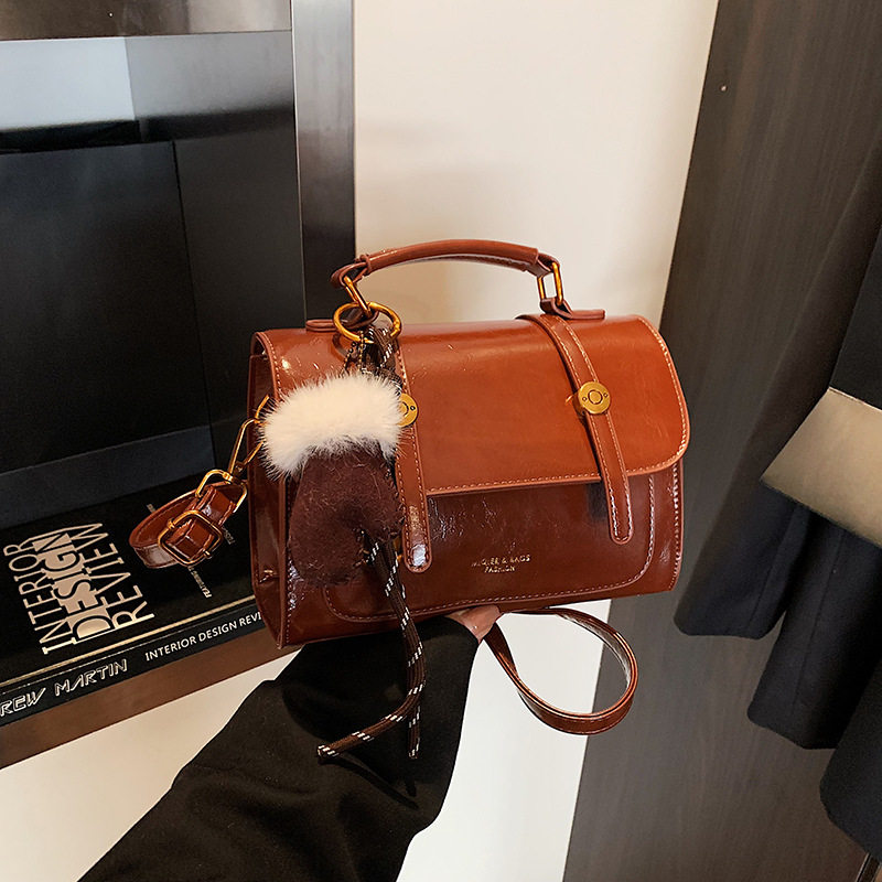 高级感复古包包女式2026新款潮时尚百搭斜挎包简约超火手提小方包,箱包皮具/热销女包/男包,单肩包,淘宝优惠券,粉丝福利购,淘宝优惠卷