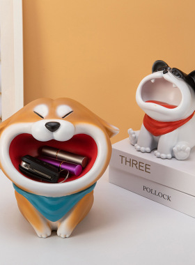 海园工艺新款动物收纳装饰摆件